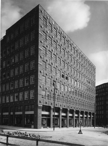 Sprinkenhof ca. 1933. Public Domain Hamburger Architekturarchiv