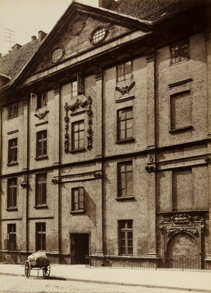 Altstadt Hamburg vor 1900 . MKG Georg Koppmann