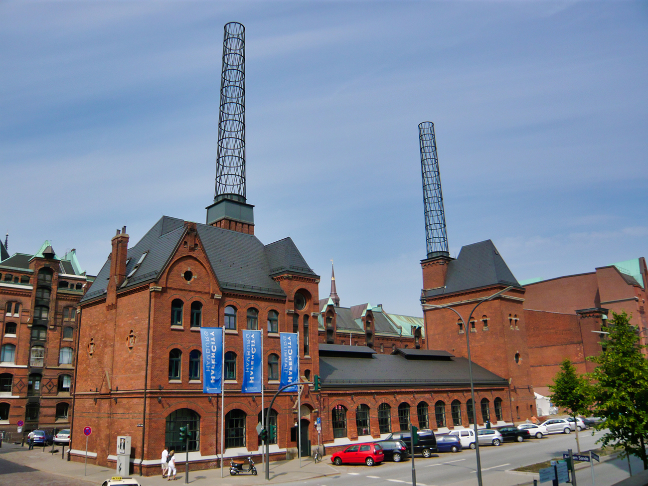 The boiler house in the Speicherstadt