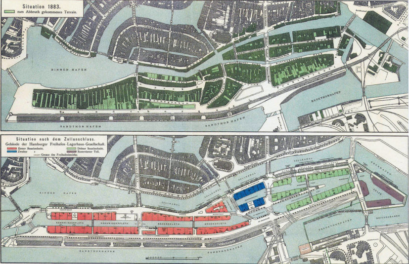 Color card development Speicherstadt